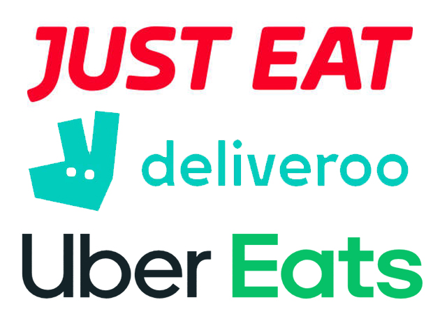 deliveroo uber eats just eat