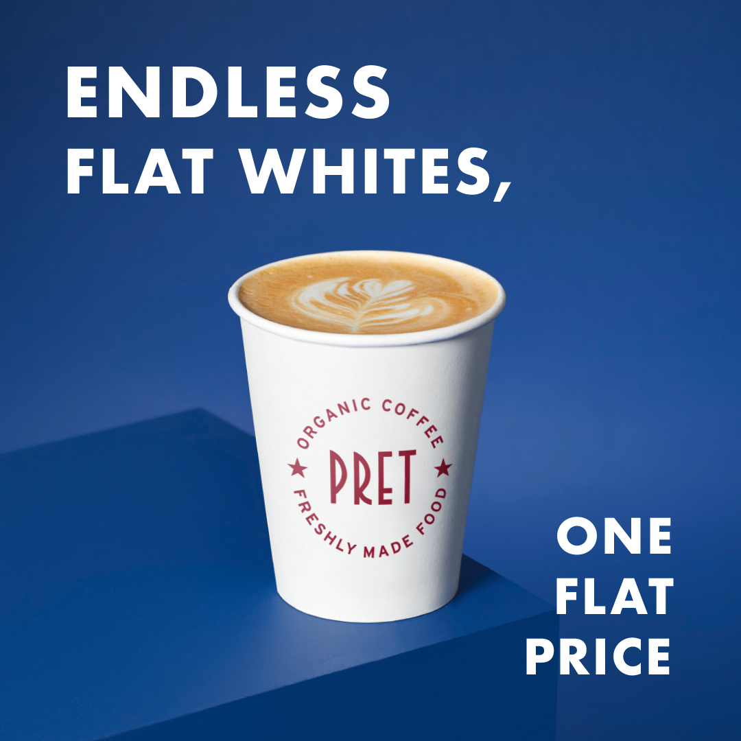 PRET LAUNCHES UK’S FIRST IN-SHOP COFFEE SUBSCRIPTION