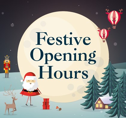 Festive Opening Hours 2024