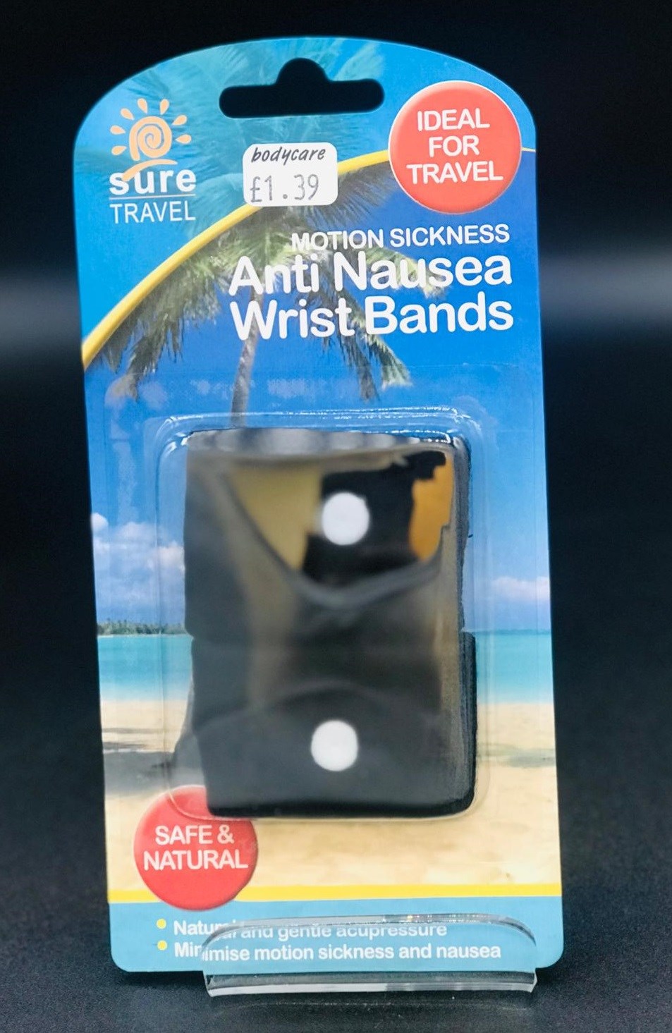 Sure Travel Anti-Nausea Wrist Band £1.39