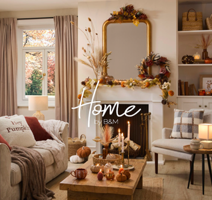 B&M Autumn Winter Home Collections