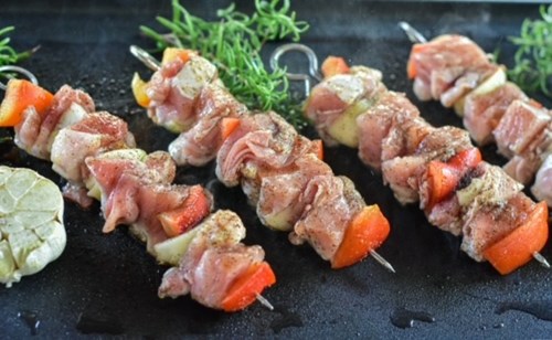 Meat kebabs