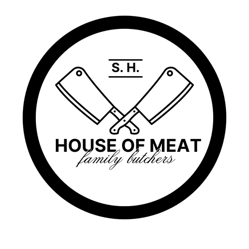 S H House of meat logo