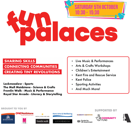 Fun Palaces Community Event in Maidstone Town Centre