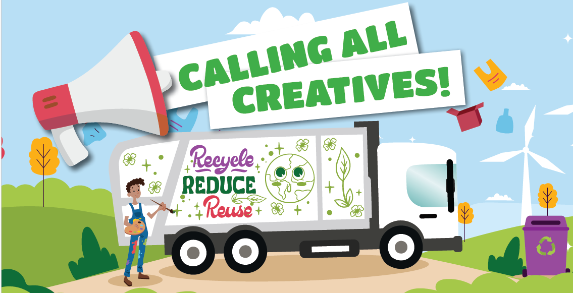 Design the livery for Maidstone’s recycling truck!